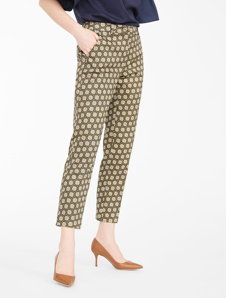 Cotton satin trousers Weekend Maxmara Cotton satin trousers Weekend Maxmara