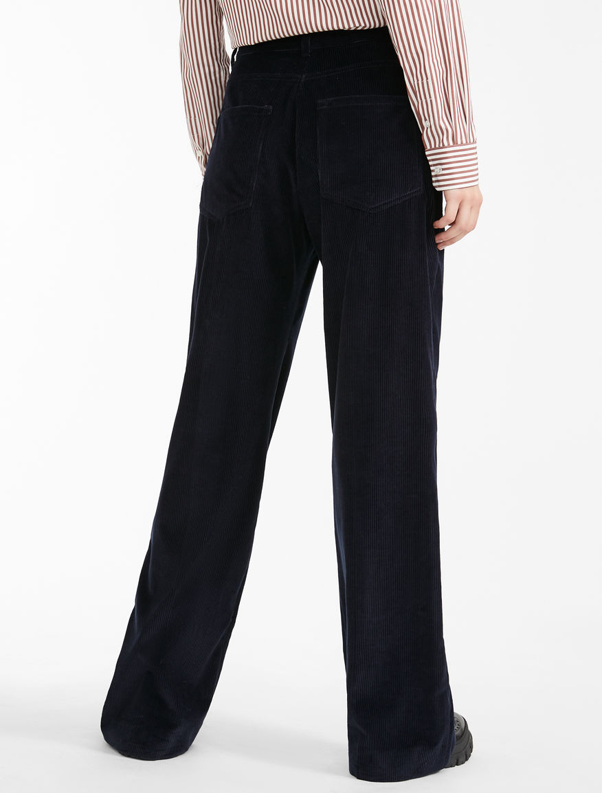 Cotton corduroy trousers Weekend Maxmara Cotton corduroy trousers Weekend Maxmara