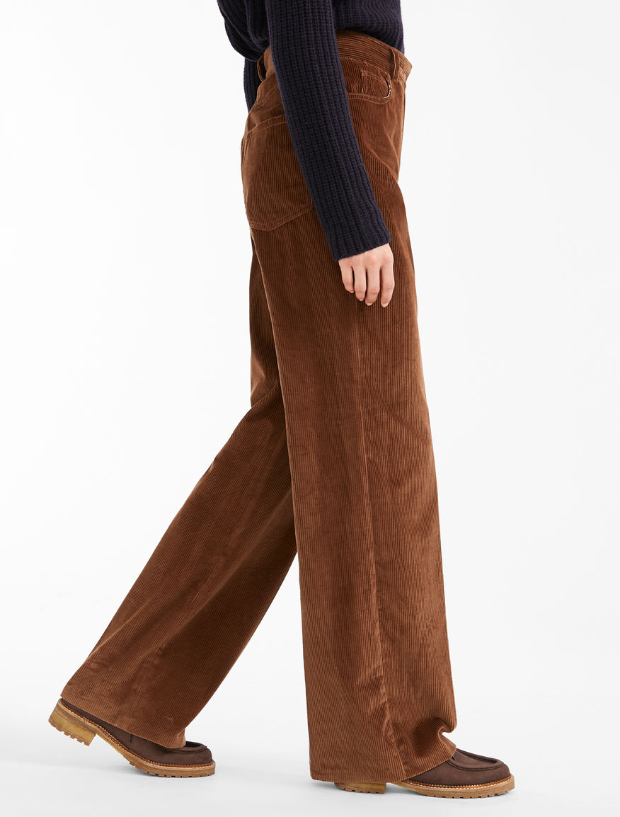 Cotton corduroy trousers Weekend Maxmara Cotton corduroy trousers Weekend Maxmara