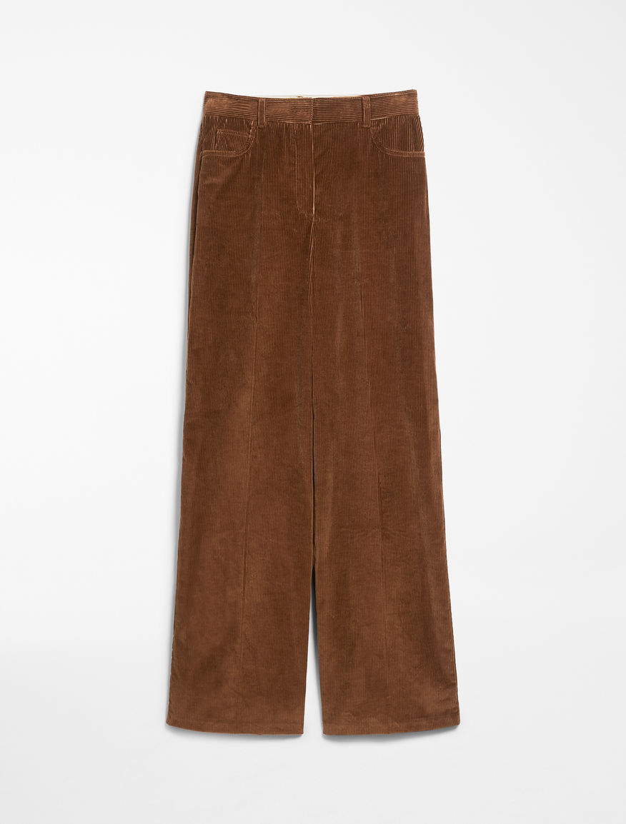 Cotton corduroy trousers Weekend Maxmara Cotton corduroy trousers Weekend Maxmara