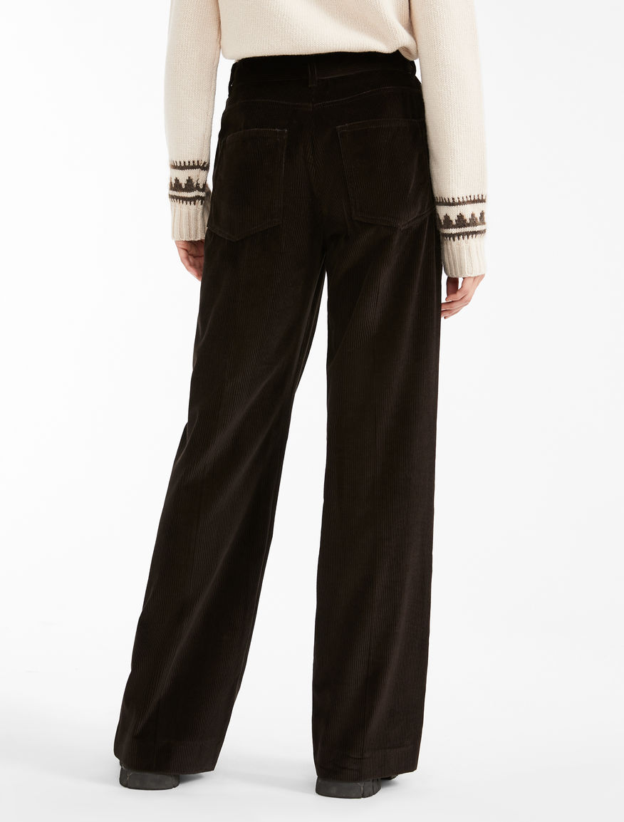 Cotton corduroy trousers Weekend Maxmara Cotton corduroy trousers Weekend Maxmara