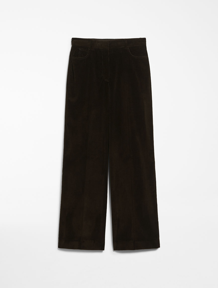 Cotton corduroy trousers Weekend Maxmara Cotton corduroy trousers Weekend Maxmara