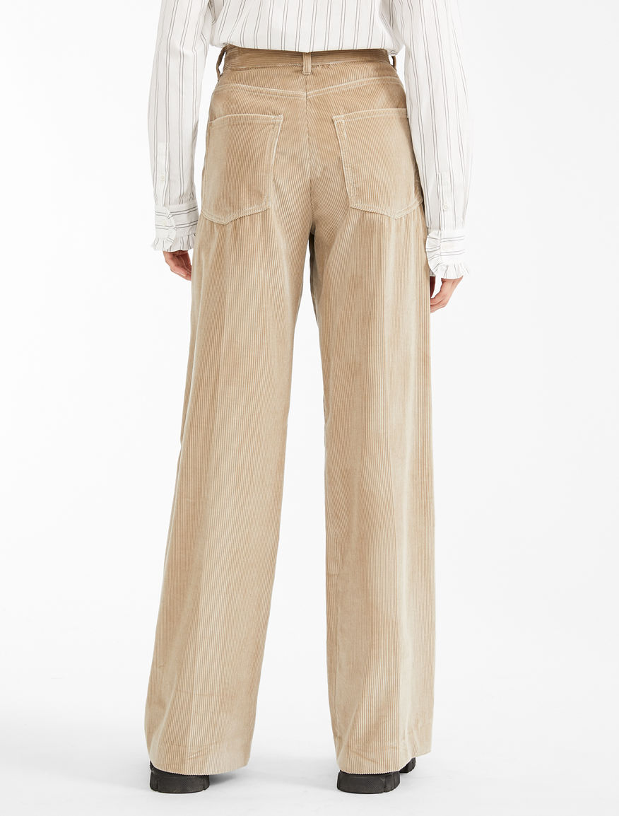 Cotton corduroy trousers Weekend Maxmara Cotton corduroy trousers Weekend Maxmara
