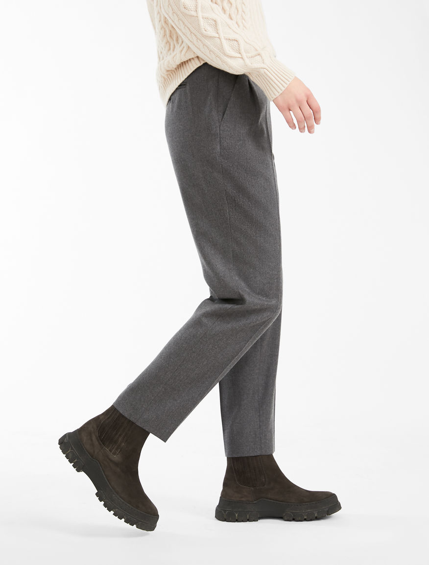 Wool flannel trousers Weekend Maxmara Wool flannel trousers Weekend Maxmara