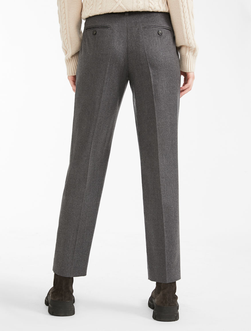 Wool flannel trousers Weekend Maxmara Wool flannel trousers Weekend Maxmara