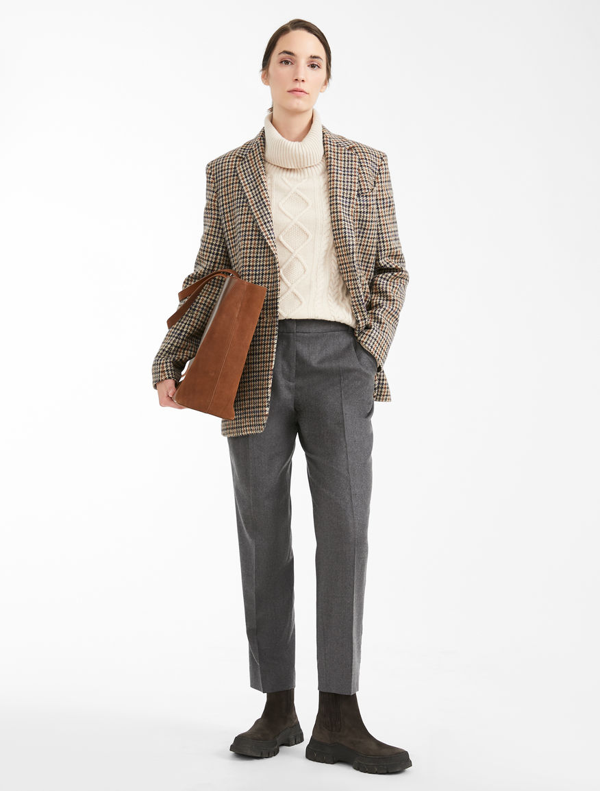Wool flannel trousers Weekend Maxmara Wool flannel trousers Weekend Maxmara