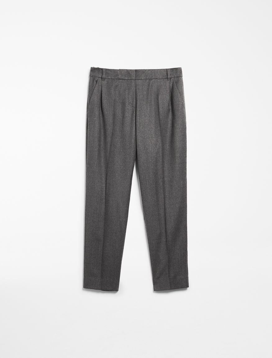 Wool flannel trousers Weekend Maxmara Wool flannel trousers Weekend Maxmara