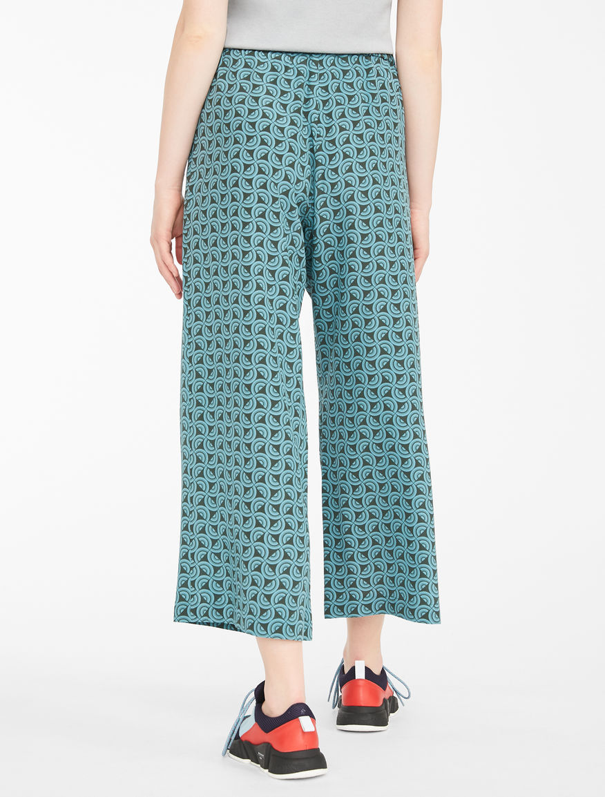 Silk crepe de chine trousers Weekend Maxmara Silk crepe de chine trousers Weekend Maxmara