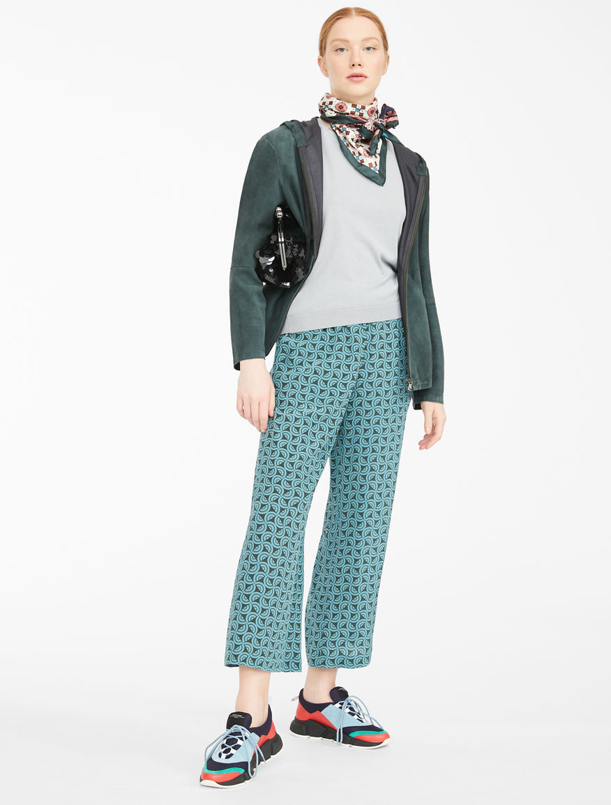 Silk crepe de chine trousers Weekend Maxmara Silk crepe de chine trousers Weekend Maxmara