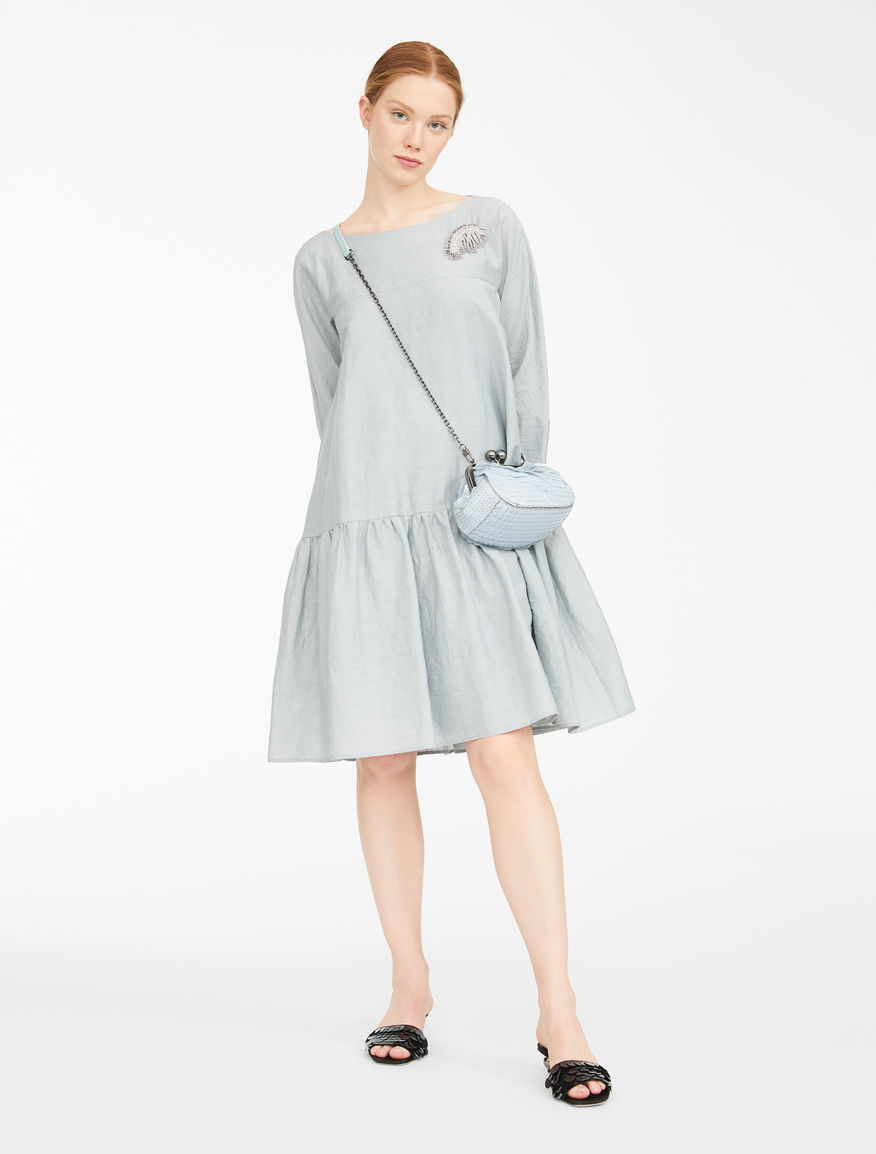 Dress In Linen And Cotton Canvas Water Weekend Max Mara