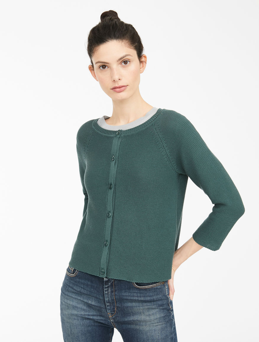Cotton cordelet cardigan Weekend Maxmara Cotton cordelet cardigan Weekend Maxmara