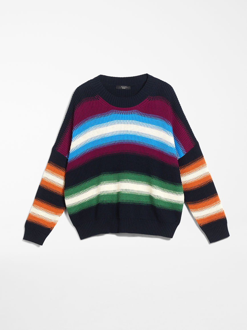 Wool and cotton cordelet jumper Weekend Maxmara Wool and cotton cordelet jumper Weekend Maxmara