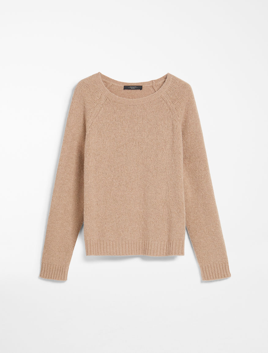 Cotton and alpaca wool yarn jumper Weekend Maxmara Cotton and alpaca wool yarn jumper Weekend Maxmara