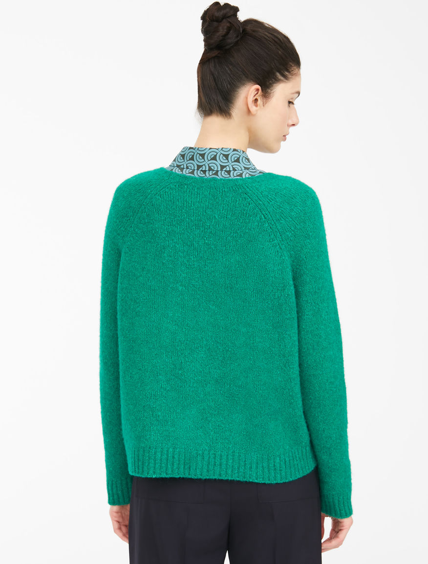 Cotton and alpaca wool yarn jumper Weekend Maxmara Cotton and alpaca wool yarn jumper Weekend Maxmara