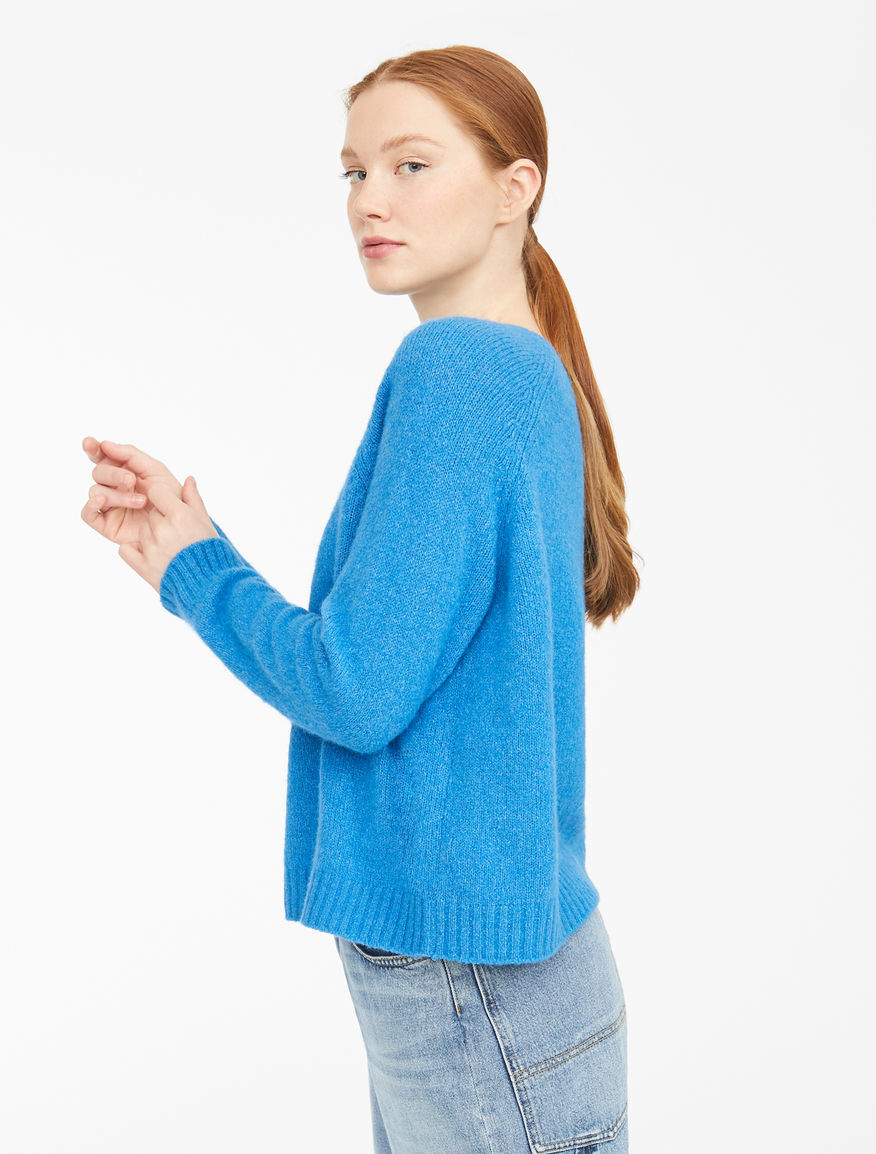 Cotton and alpaca wool yarn jumper Weekend Maxmara Cotton and alpaca wool yarn jumper Weekend Maxmara