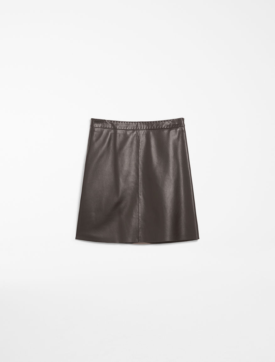 Nappa leather skirt Weekend Maxmara Nappa leather skirt Weekend Maxmara