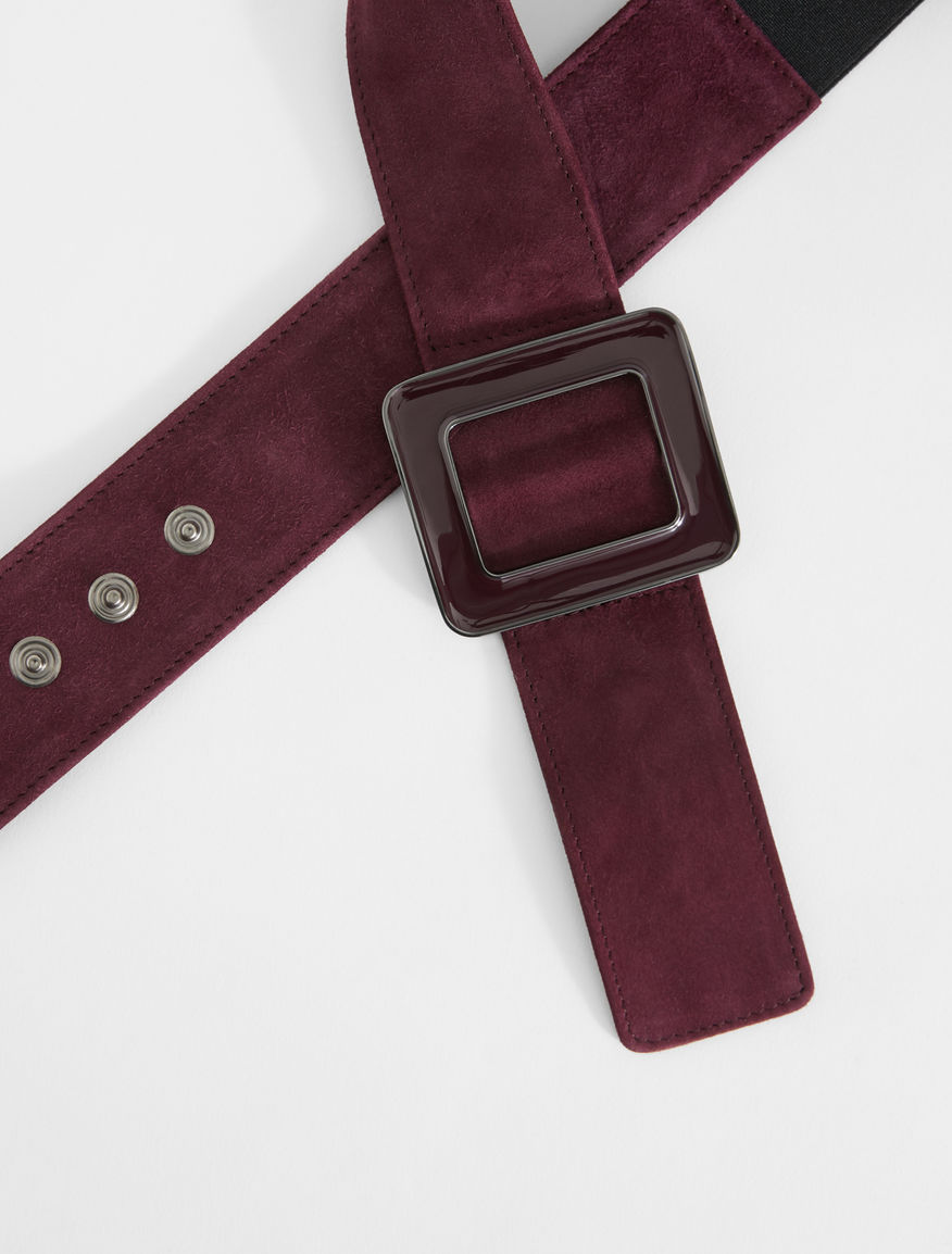 Suede leather belt Weekend Maxmara Suede leather belt Weekend Maxmara
