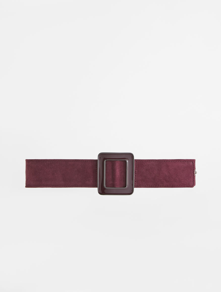 Suede leather belt Weekend Maxmara Suede leather belt Weekend Maxmara