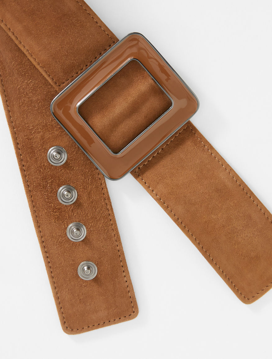 Suede leather belt Weekend Maxmara Suede leather belt Weekend Maxmara
