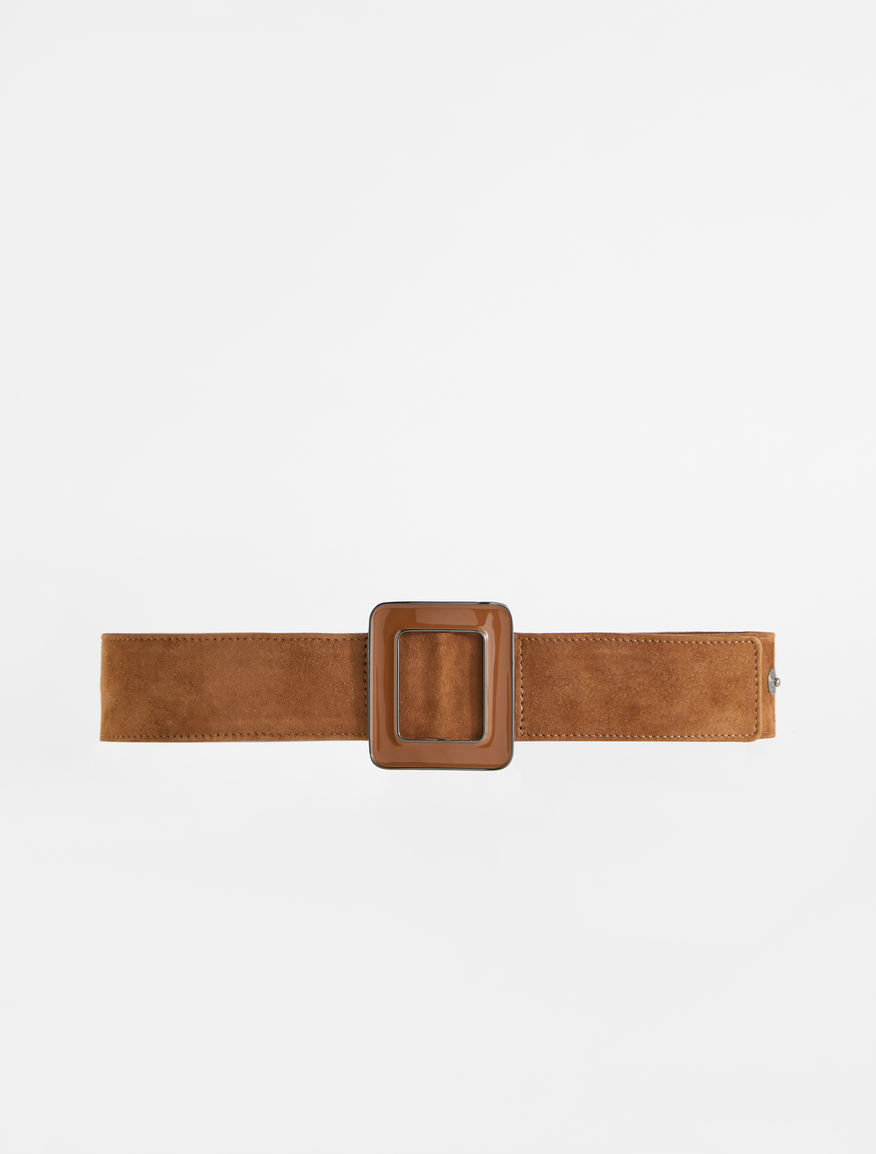 Suede leather belt Weekend Maxmara Suede leather belt Weekend Maxmara