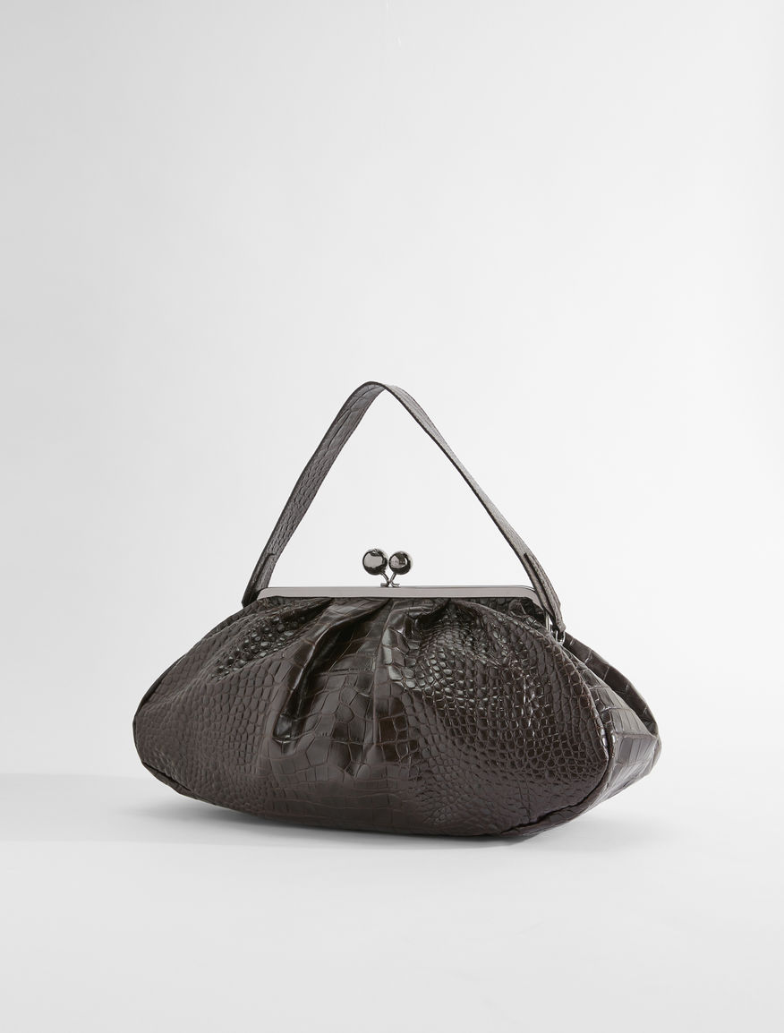 Large croc-print leather Pasticcino Bag Weekend Maxmara Large croc-print leather Pasticcino Bag Weekend Maxmara