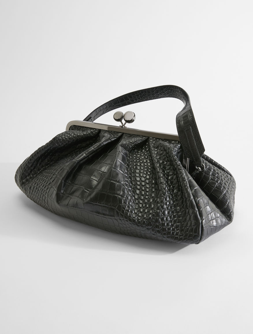 Large croc-print leather Pasticcino Bag Weekend Maxmara Large croc-print leather Pasticcino Bag Weekend Maxmara