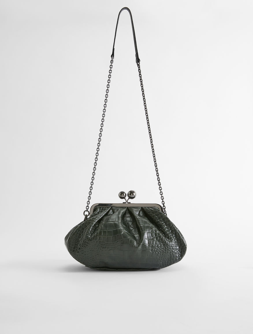 Medium croc-print leather Pasticcino Bag Weekend Maxmara Medium croc-print leather Pasticcino Bag Weekend Maxmara