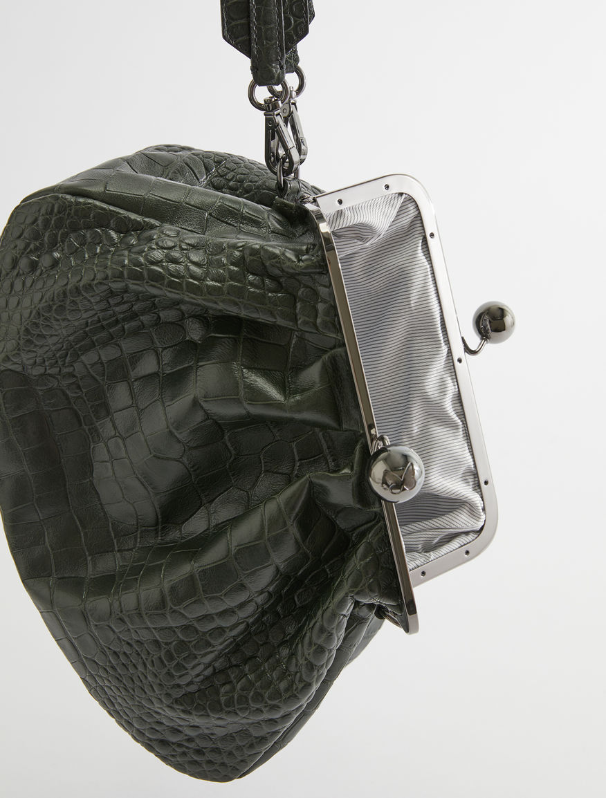 Medium croc-print leather Pasticcino Bag Weekend Maxmara Medium croc-print leather Pasticcino Bag Weekend Maxmara