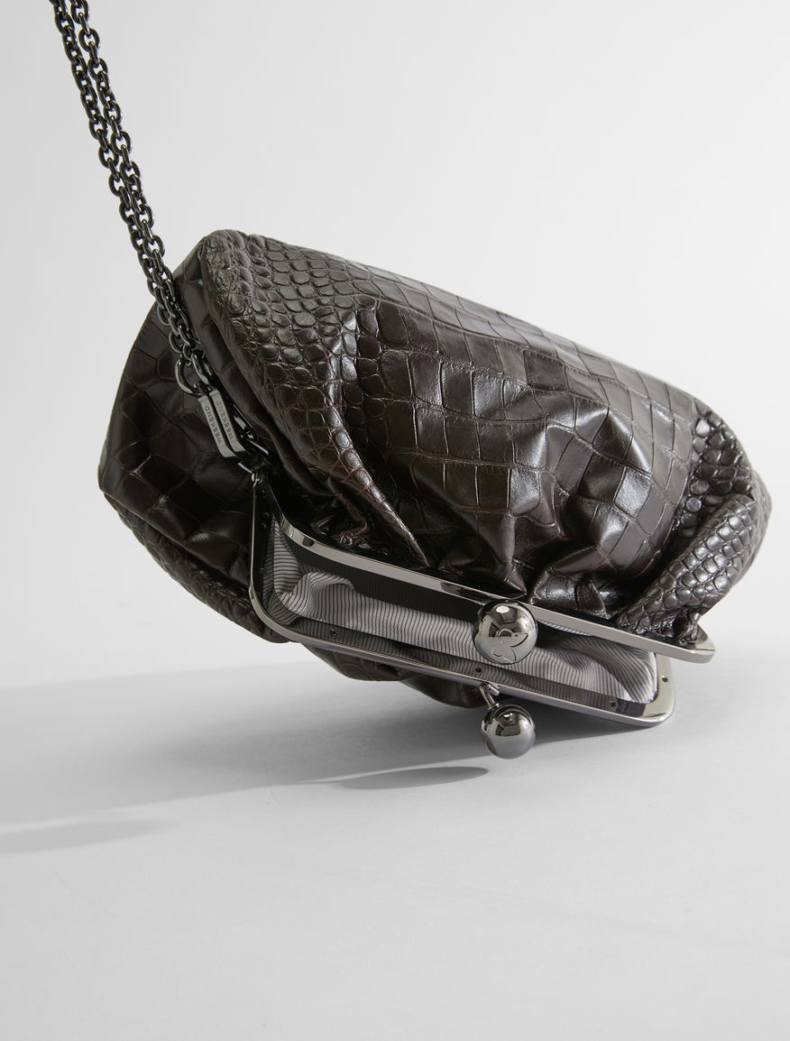 Medium croc-print leather Pasticcino Bag Weekend Maxmara Medium croc-print leather Pasticcino Bag Weekend Maxmara
