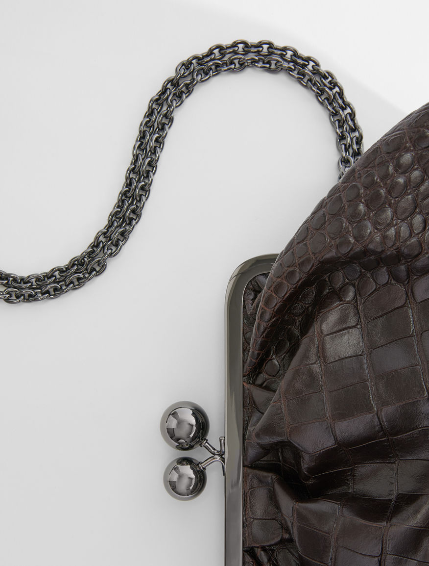 Medium croc-print leather Pasticcino Bag Weekend Maxmara Medium croc-print leather Pasticcino Bag Weekend Maxmara