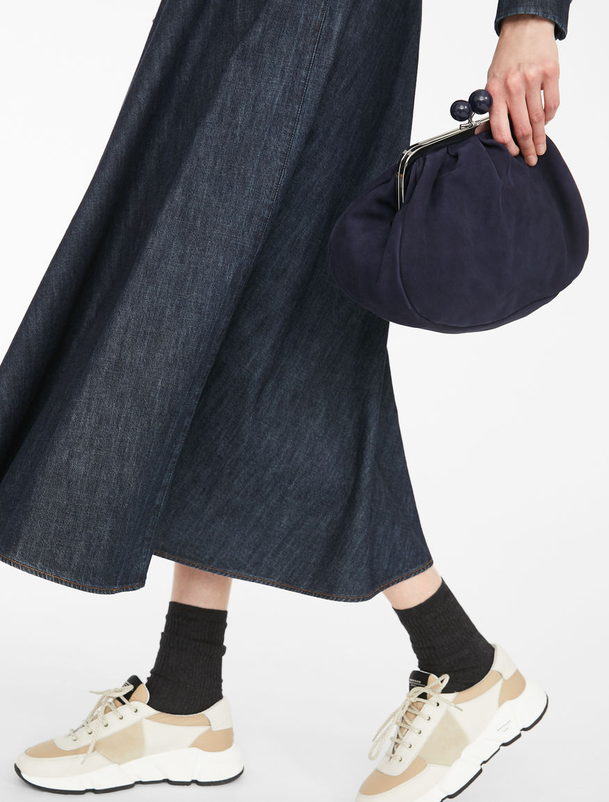 Medium suede leather Pasticcino Bag Weekend Maxmara Medium suede leather Pasticcino Bag Weekend Maxmara