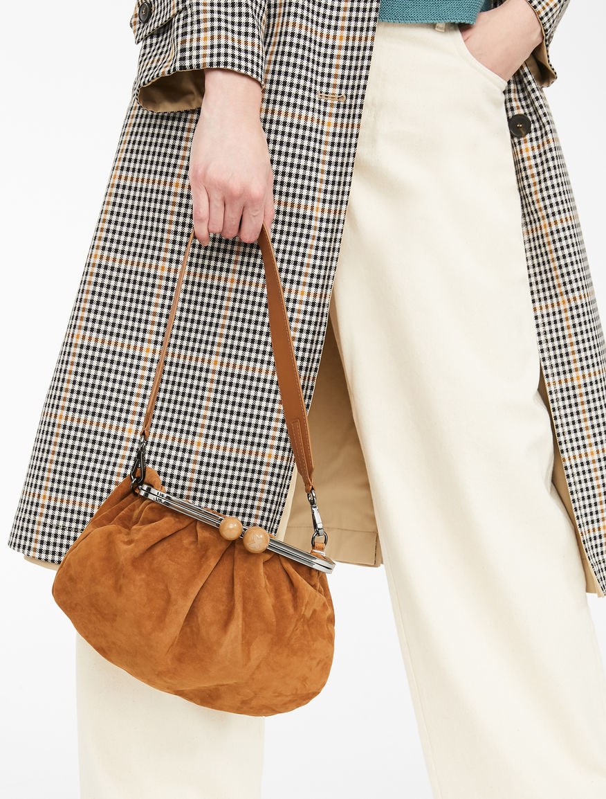 Medium suede leather Pasticcino Bag Weekend Maxmara Medium suede leather Pasticcino Bag Weekend Maxmara