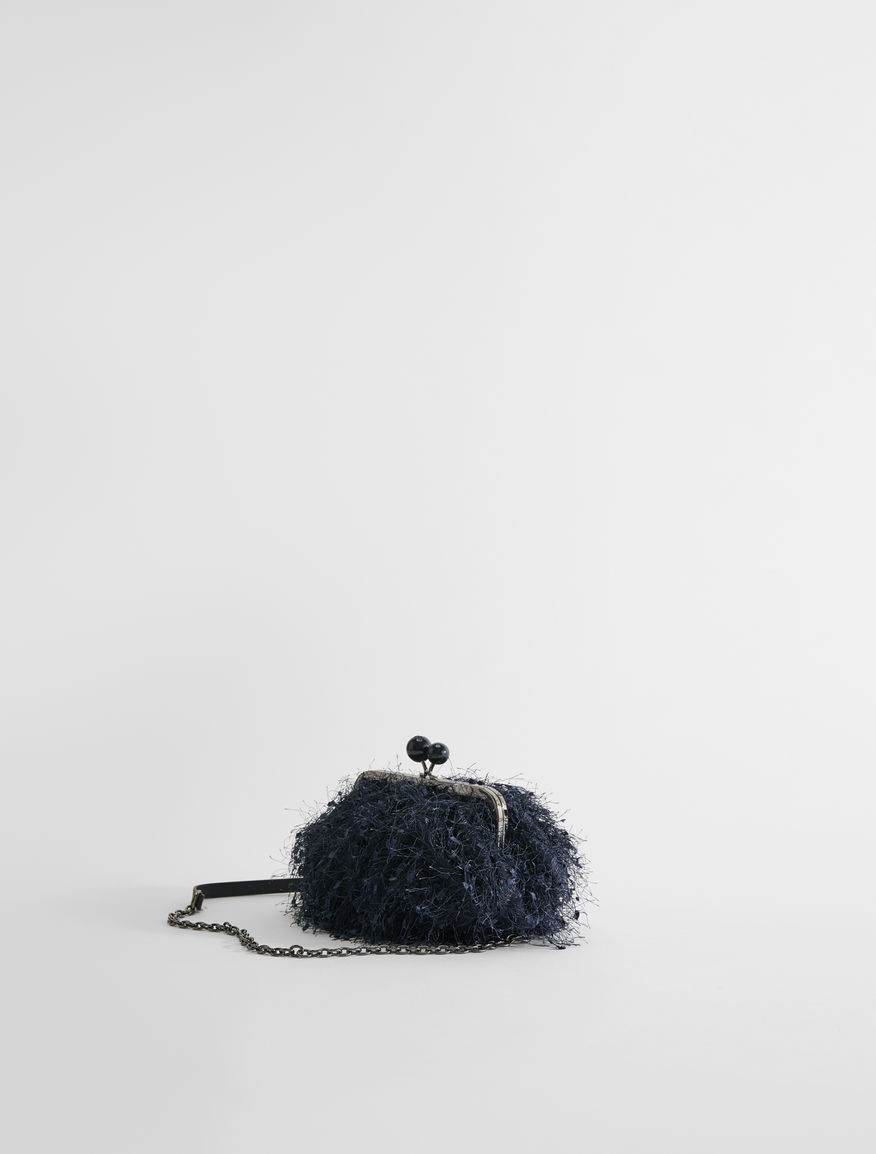Small feather-effect canvas Pasticcino Bag Weekend Maxmara Small feather-effect canvas Pasticcino Bag Weekend Maxmara