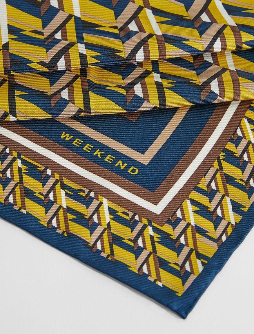Silk twill scarf Weekend Maxmara Silk twill scarf Weekend Maxmara