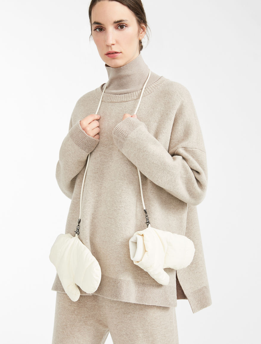 Printed satin mittens Weekend Maxmara Printed satin mittens Weekend Maxmara