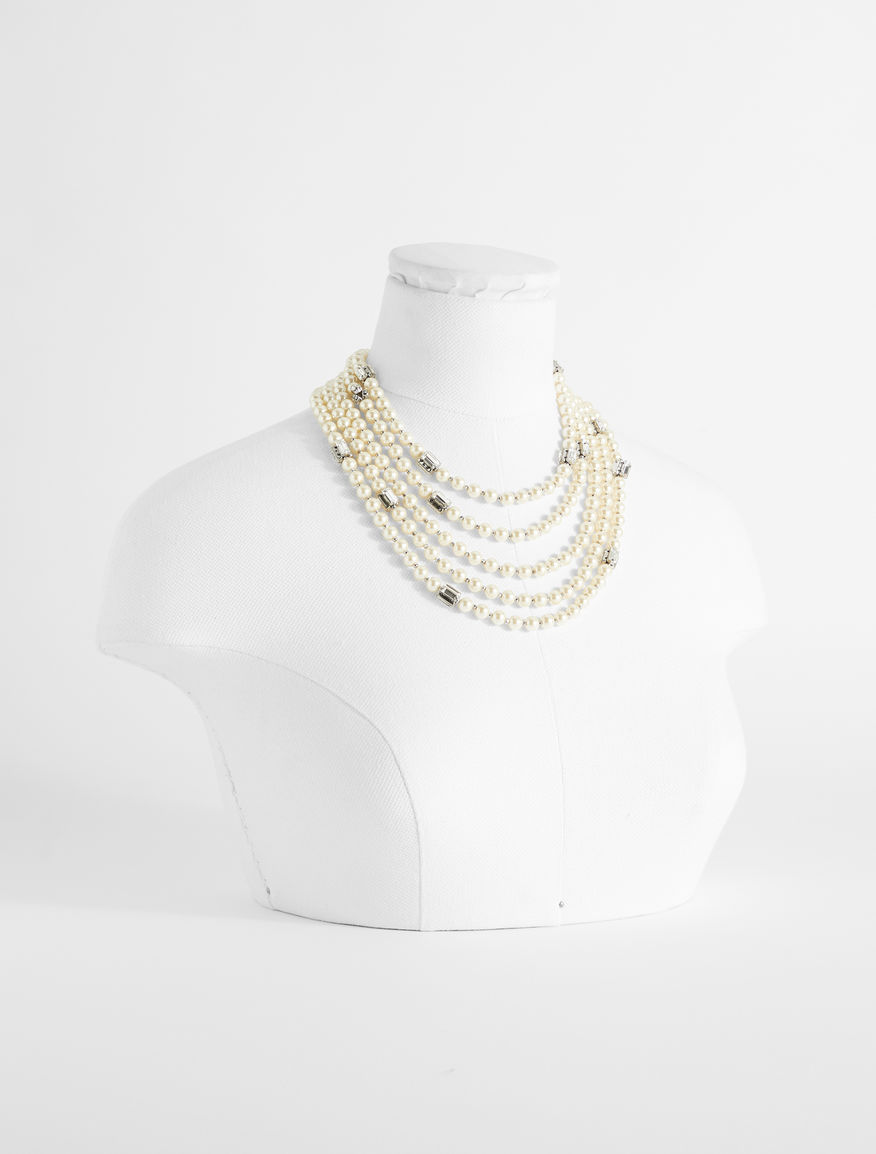 Multi-strand necklace with beads Weekend Maxmara Multi-strand necklace with beads Weekend Maxmara