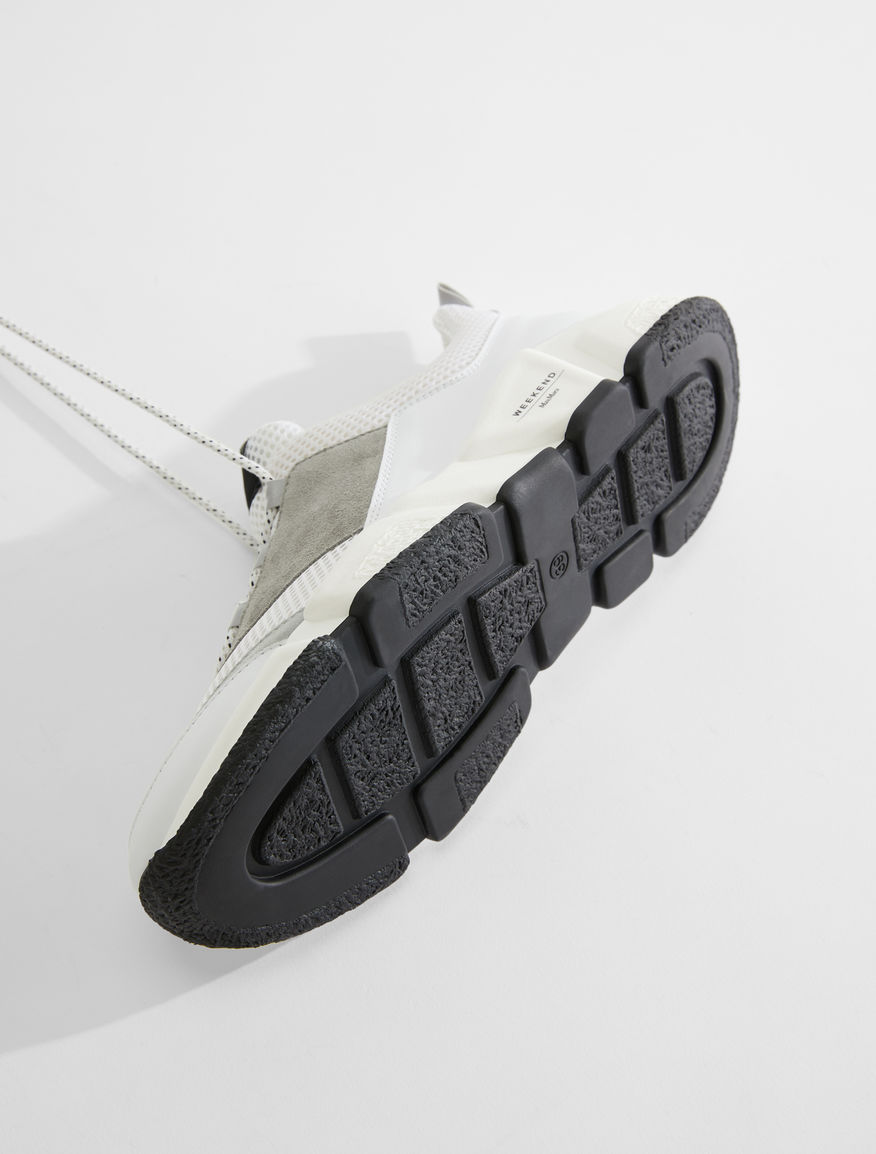 Leather and mesh lace-up trainers Weekend Maxmara Leather and mesh lace-up trainers Weekend Maxmara