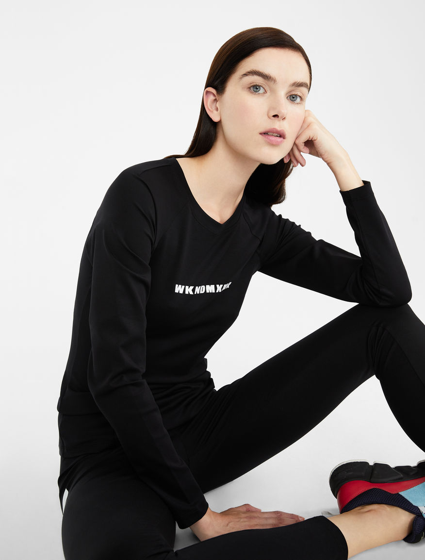 Cotton jersey T-shirt Weekend Maxmara Cotton jersey T-shirt Weekend Maxmara