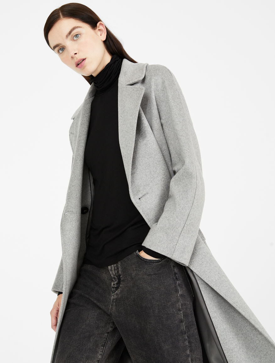 Viscose jersey polo neck jumper Weekend Maxmara Viscose jersey polo neck jumper Weekend Maxmara