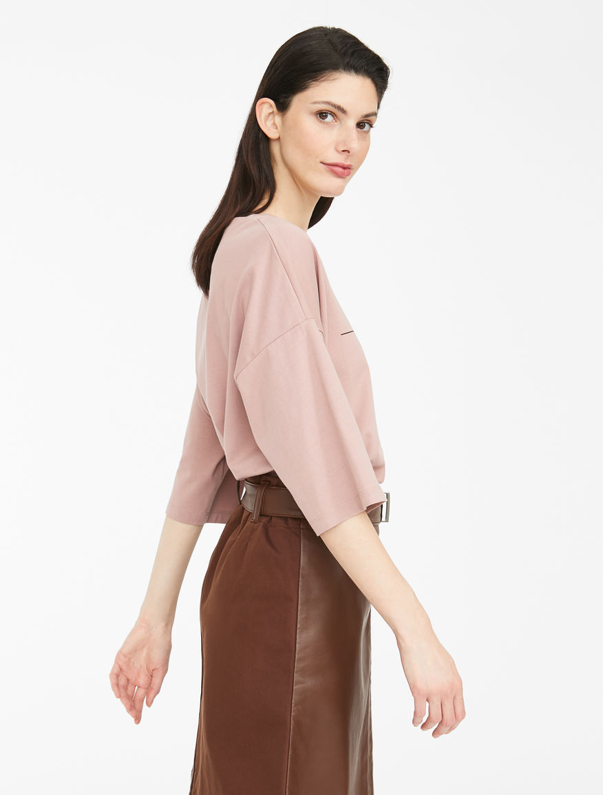 T-shirt in jersey di cotone Weekend Maxmara T-shirt in jersey di cotone Weekend Maxmara
