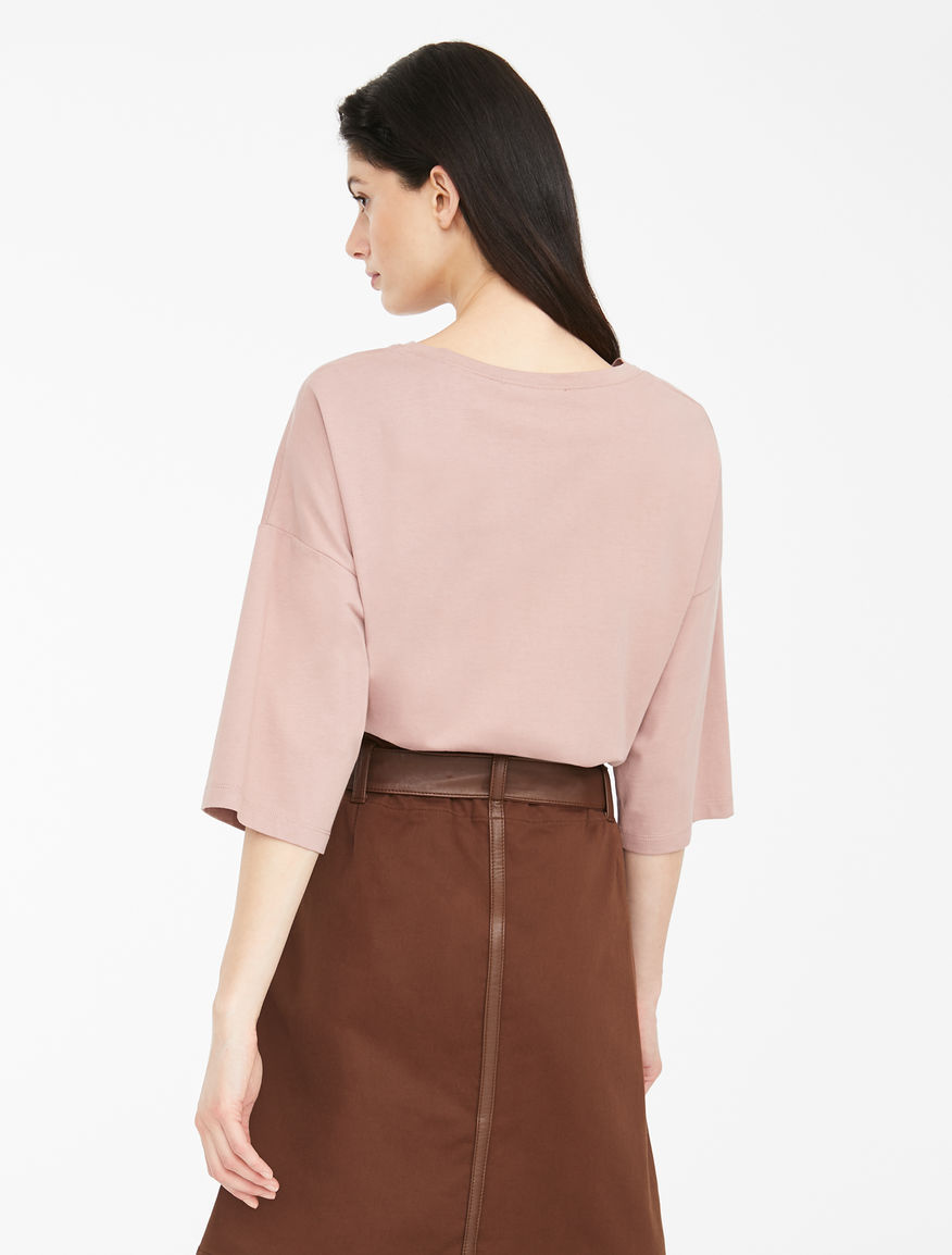 T-shirt in jersey di cotone Weekend Maxmara T-shirt in jersey di cotone Weekend Maxmara