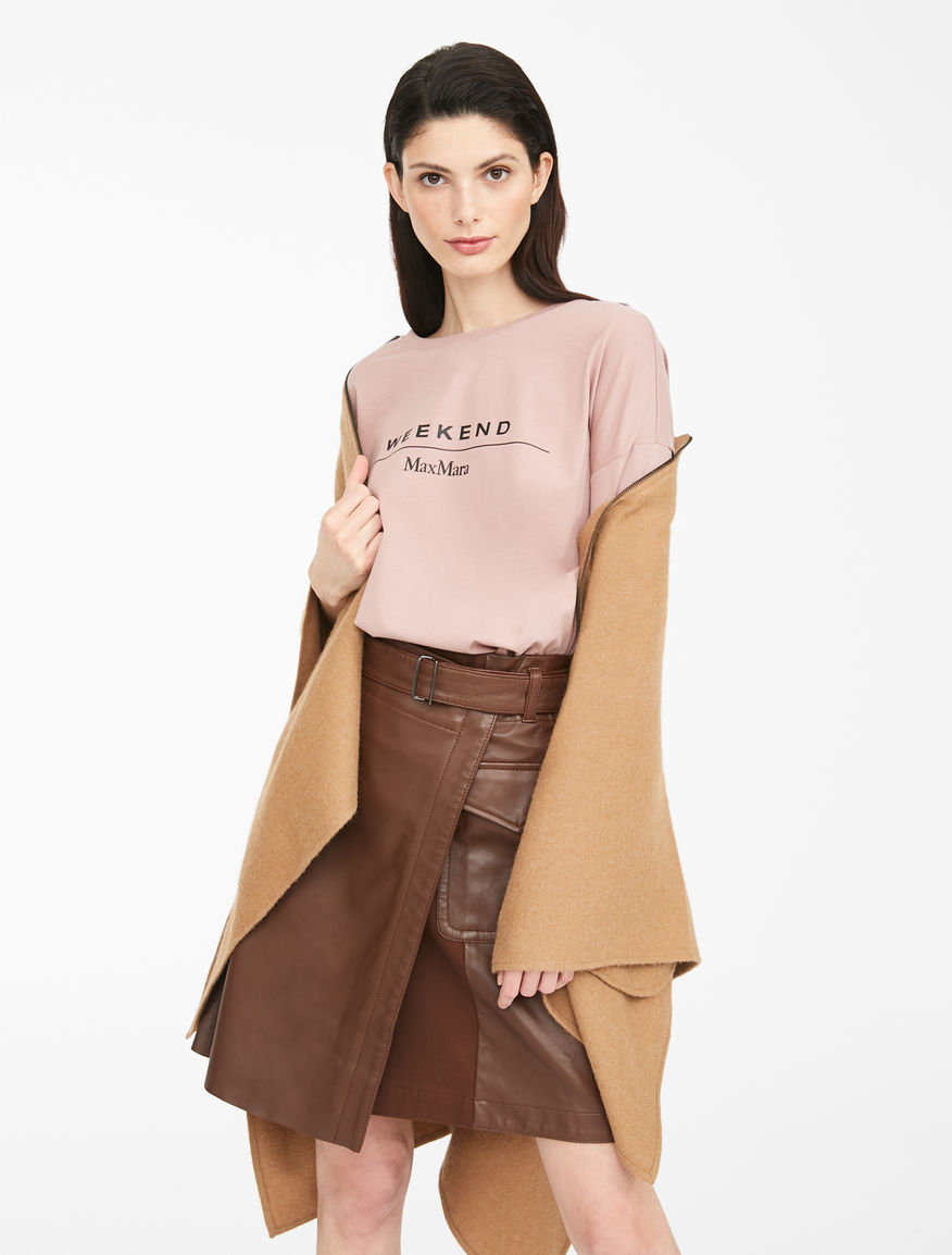 T-shirt in jersey di cotone Weekend Maxmara T-shirt in jersey di cotone Weekend Maxmara