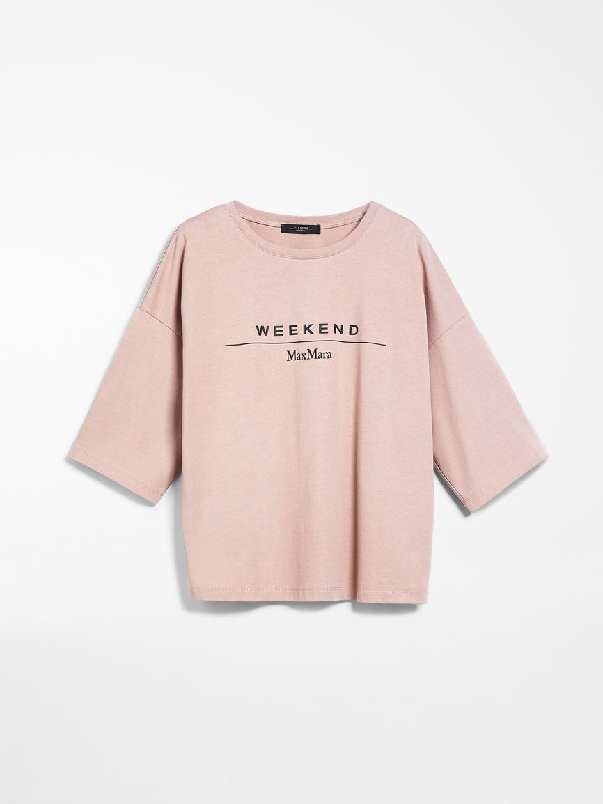 T-shirt in jersey di cotone Weekend Maxmara T-shirt in jersey di cotone Weekend Maxmara