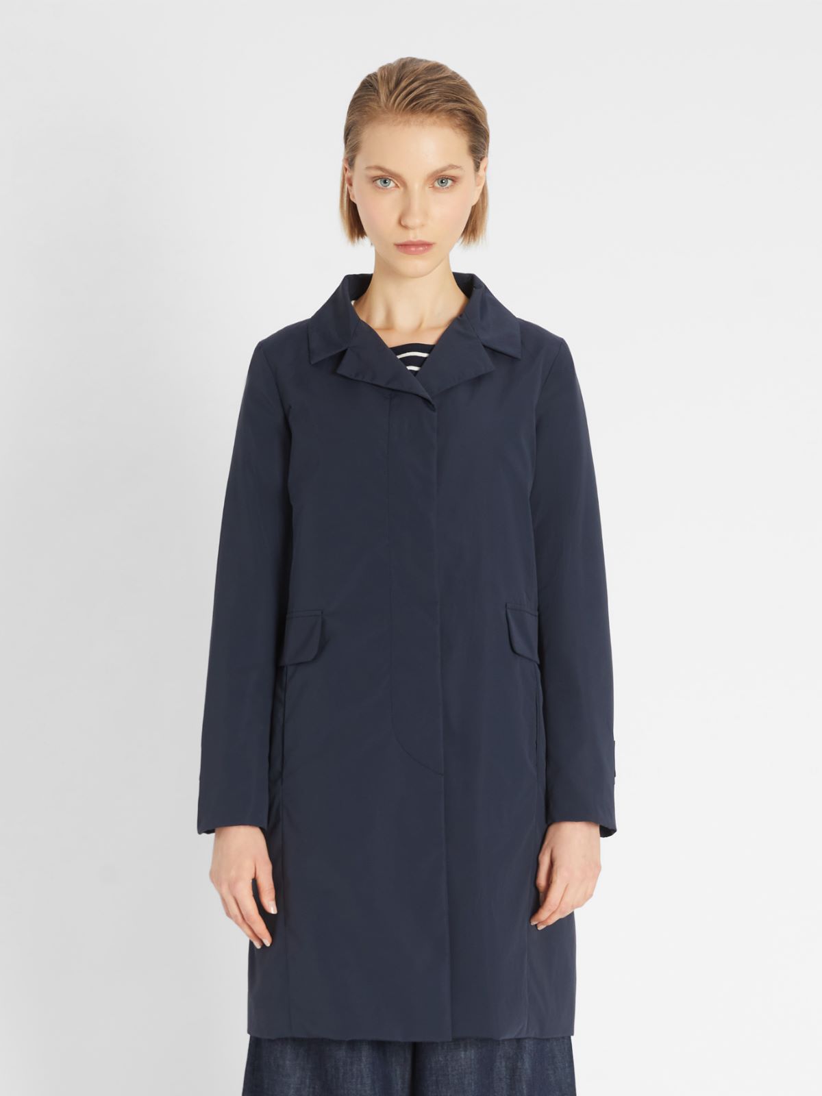 Cotton micro-faille coat Weekend Maxmara Cotton micro-faille coat Weekend Maxmara