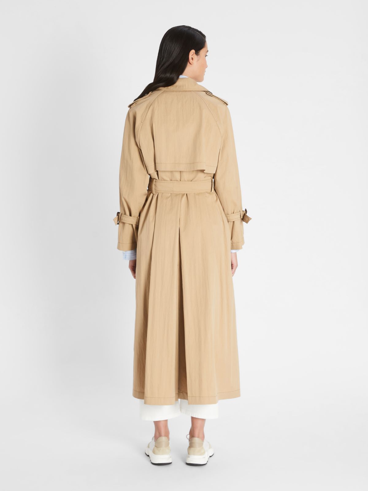 Water-repellent cotton twill trench coat Weekend Maxmara Water-repellent cotton twill trench coat Weekend Maxmara