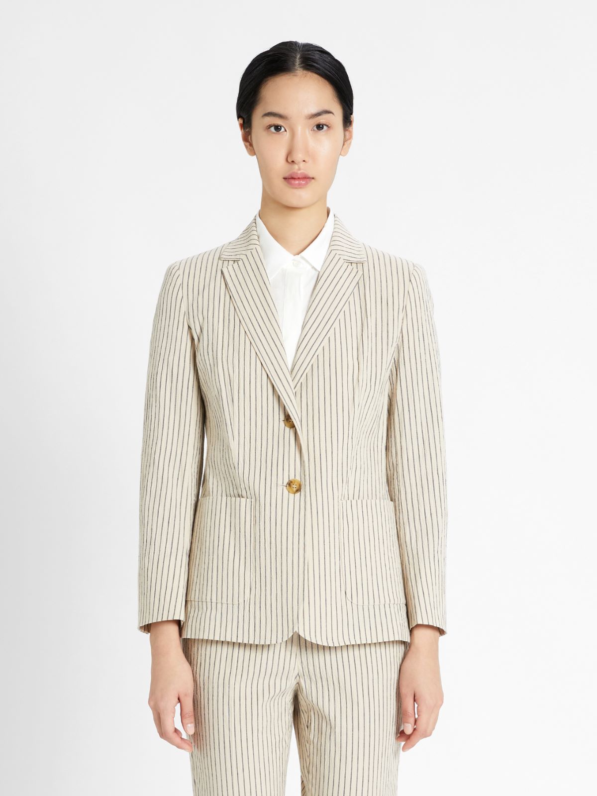 Linen and cotton blazer Weekend Maxmara Linen and cotton blazer Weekend Maxmara