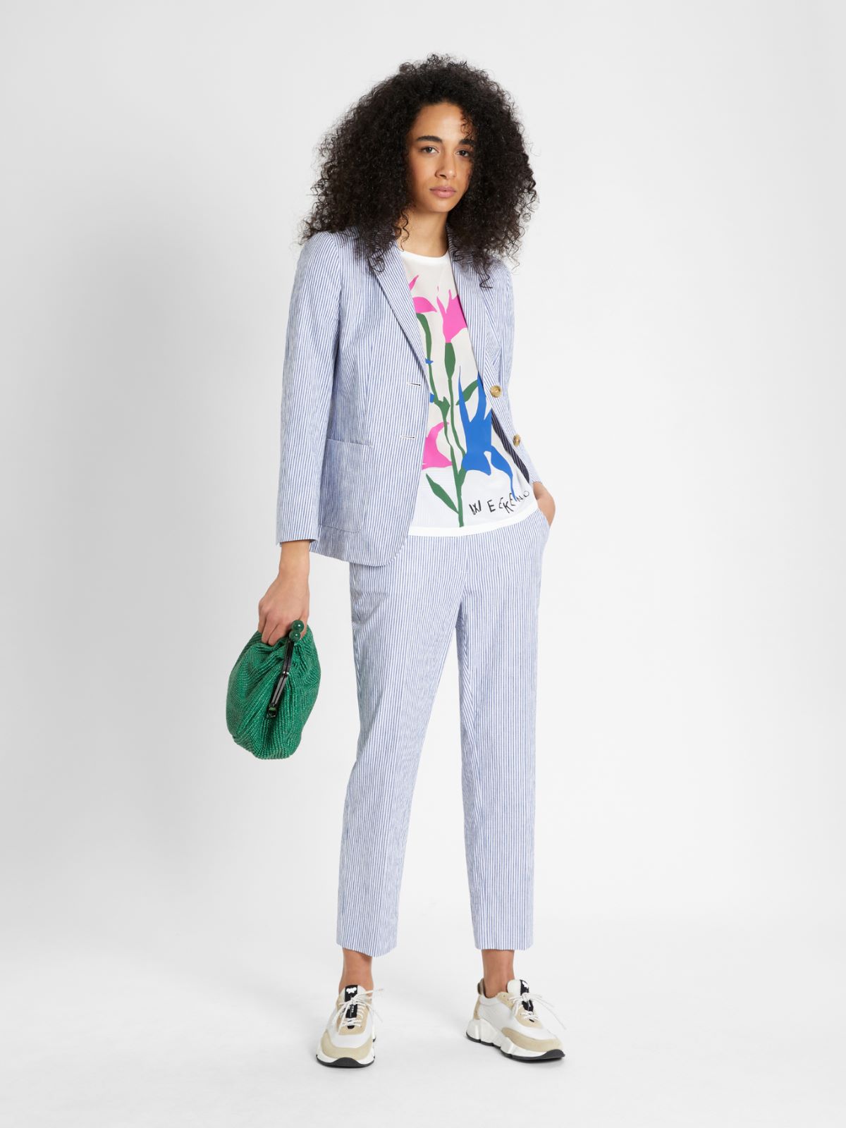 Linen and cotton blazer Weekend Maxmara Linen and cotton blazer Weekend Maxmara