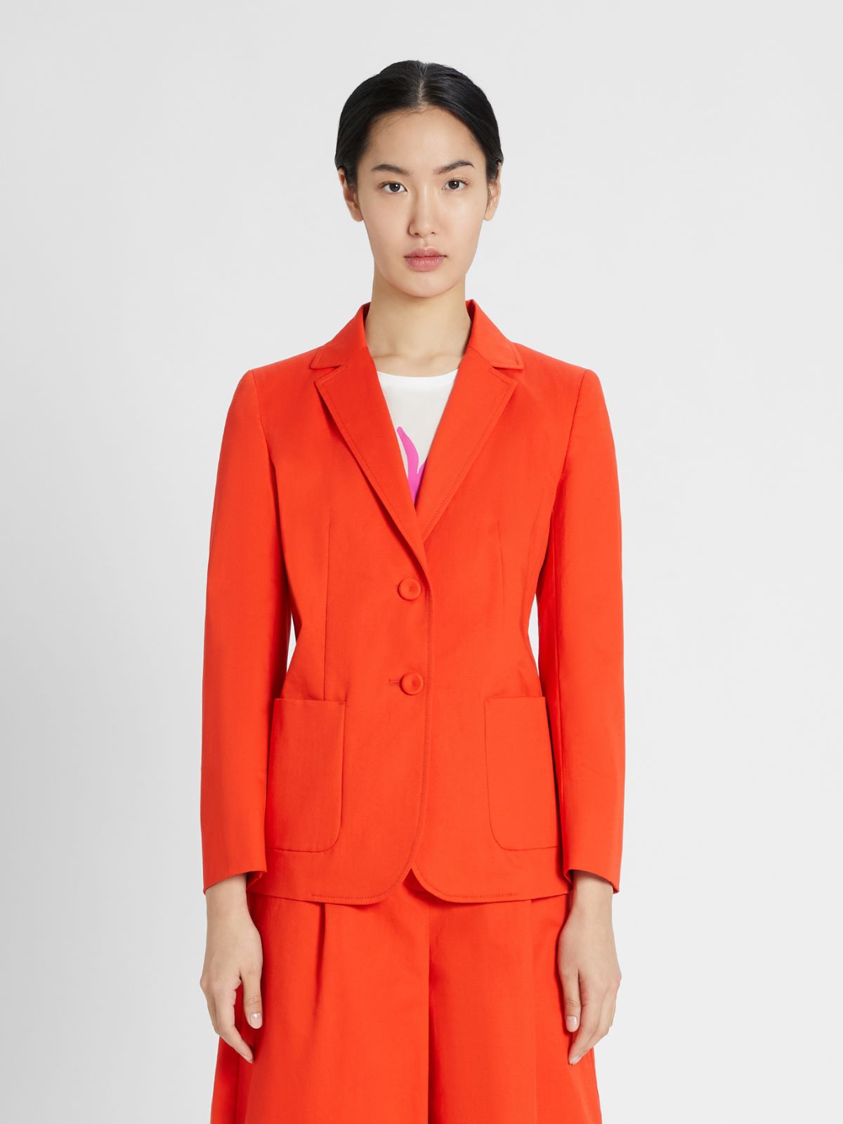 Linen and cotton blazer Weekend Maxmara Linen and cotton blazer Weekend Maxmara