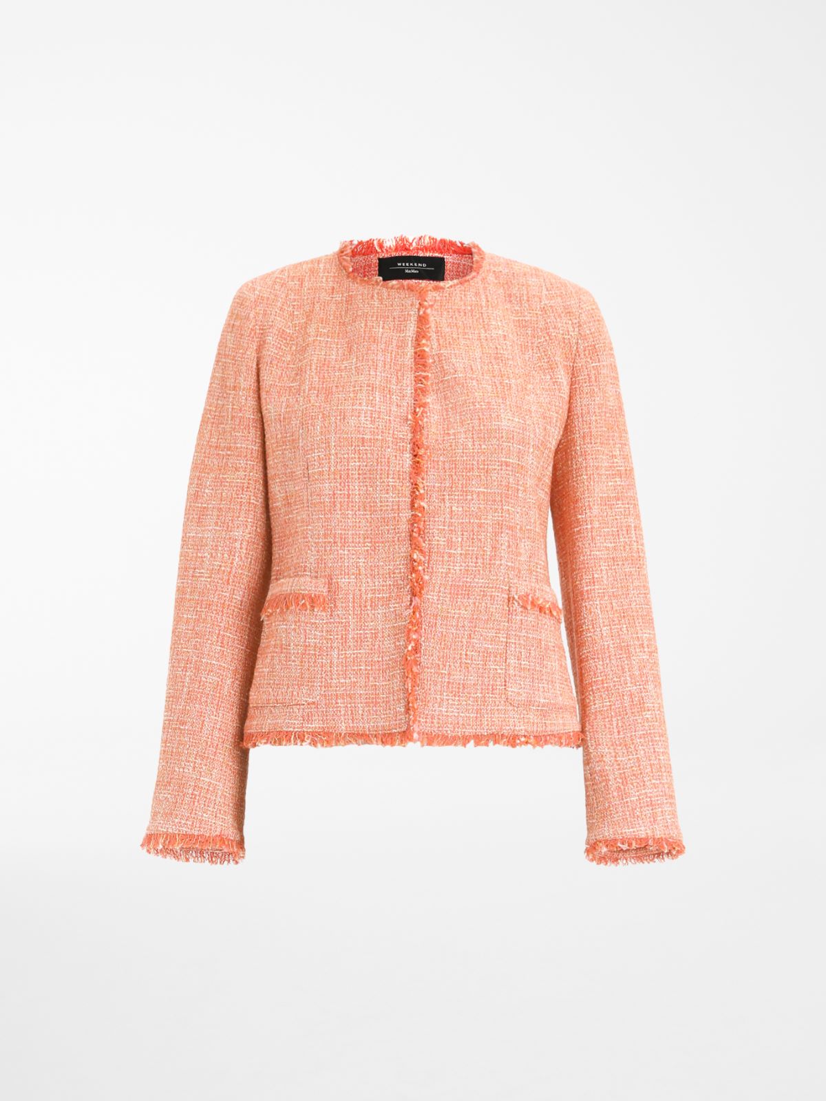 Viscose and cotton basketweave jacket Weekend Maxmara Viscose and cotton basketweave jacket Weekend Maxmara