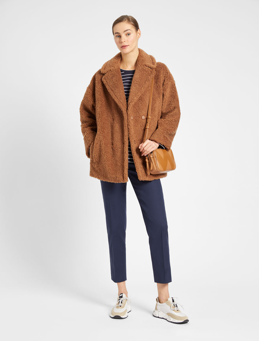 Fur-look wool coat Weekend Maxmara Fur-look wool coat Weekend Maxmara